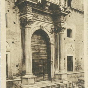 FERRARA - PALAZZO SACRATI - LA PORTA