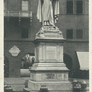 FERRARA - MONUMENTO A G.SAVONAROLA (S.GALLETTI)