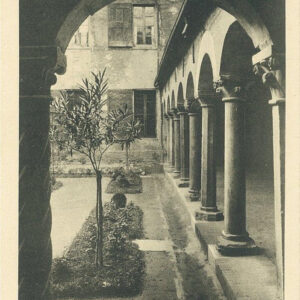 FERRARA - CORTILE S.ROMANO (SEC.XIV) - DETTAGLIO
