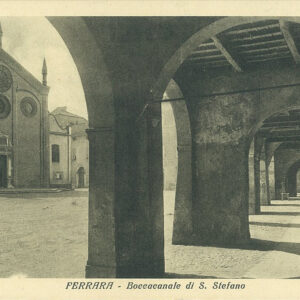FERRARA - BOCCACANALE DI S.STEFANO (*)