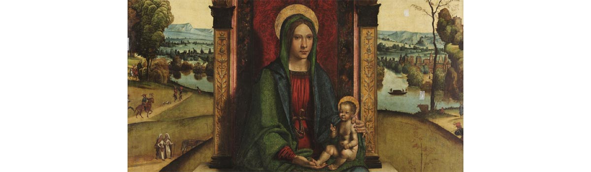 Madonna con Bambino di Domenico Panetti